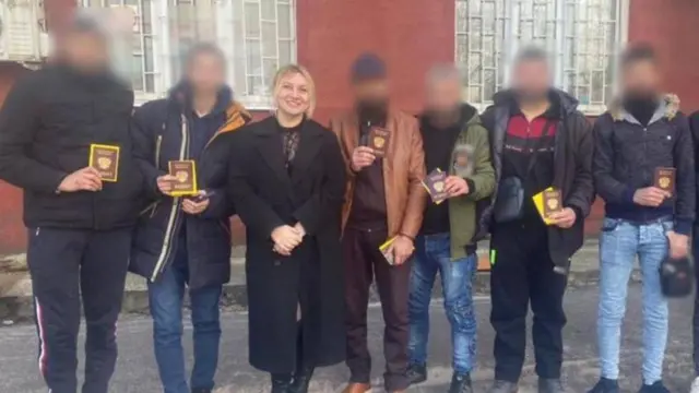 రష్యా, యుక్రెయిన్, మహిళ, సైన్యం, యుద్ధం