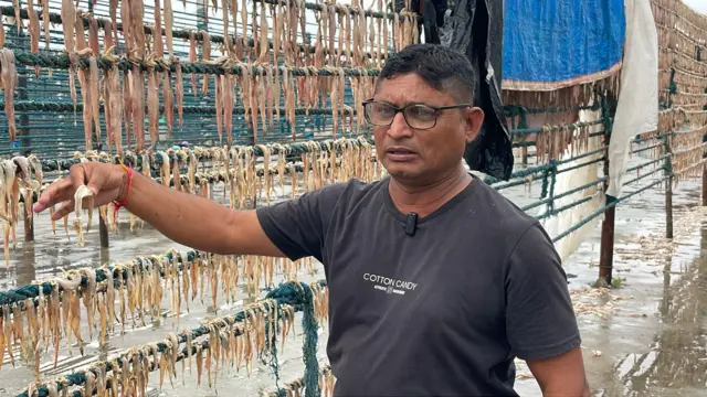 જાફરાબાદમાં માછીમારોની સમસ્યા, માવઠાને કારણે મુશ્કેલી અને નુકસાન, કમોસમી વરસાદ, બીબીસી ગુજરાતી હવામાન, ખારવા સમાજ, બીબીસી ગુજરાતી 