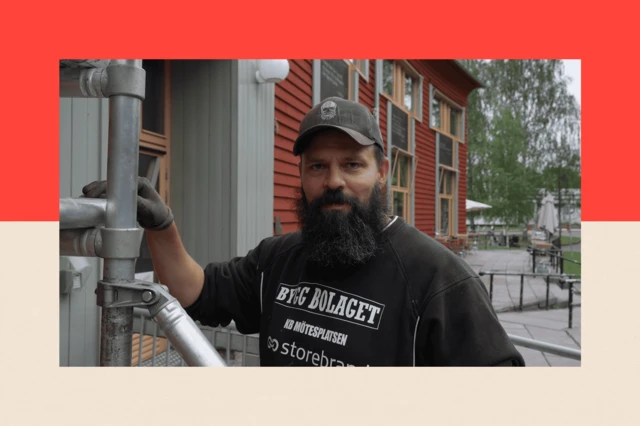 Cư dân Karlstad, ông Daniel Hessarp, nằm trong số phần lớn người Thụy Điển cho biết họ lo lắng về tội phạm