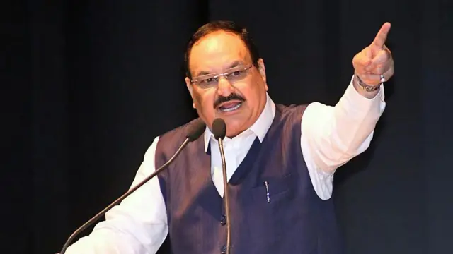 केंद्रीय मंत्री जे पी नड्डा ने कहा कि राहुल गांधी को 'मुंहतोड़ जवाब मिलेगा'