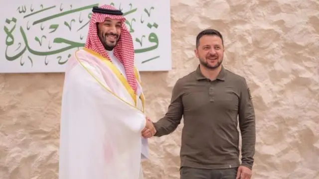 Mohammed bin Salman e Volodymyr Zelensky