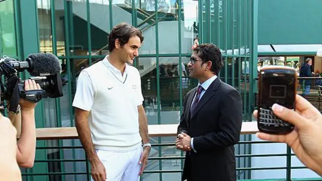 Federer Tendulkar