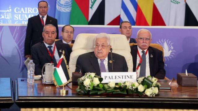 Mahmoud Abbas, presidente de la Autoridad Nacional Palestina