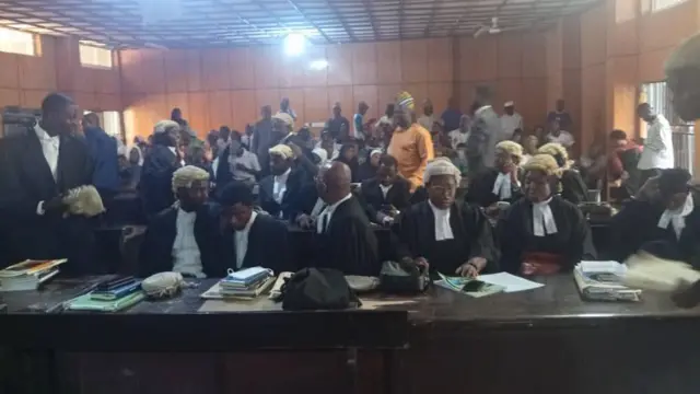 Aworan awọn agbẹjọro nile ẹjọ ni Ilorin