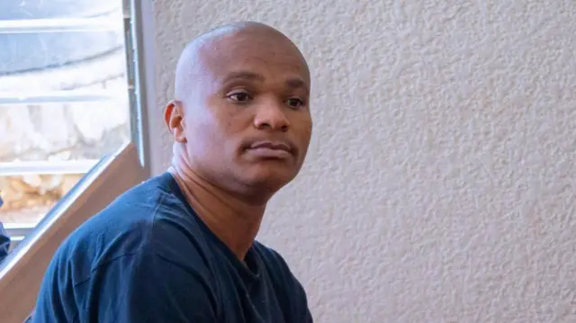 Denis Kazungu mu rukiko mu mwaka ushize wa 2024 aburana ku byaha aregwa byinshi yemereye urukiko ko yakoze