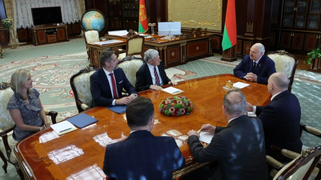 Лукашенко со спецпосланником Трампа