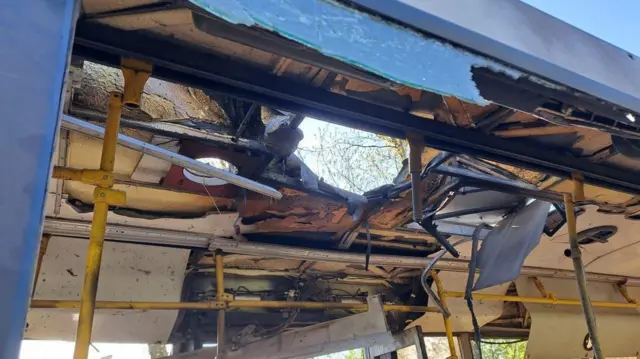 Nine killed in Russian attack on bus in Ukraine