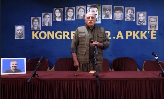PKK'nın yaşayan beş kurucusundan olan, örgütün üst düzey yöneticilerinden Duran Kalkan. Kalkan aynı zamanda KCK Yürütme Kurulu üyesi.