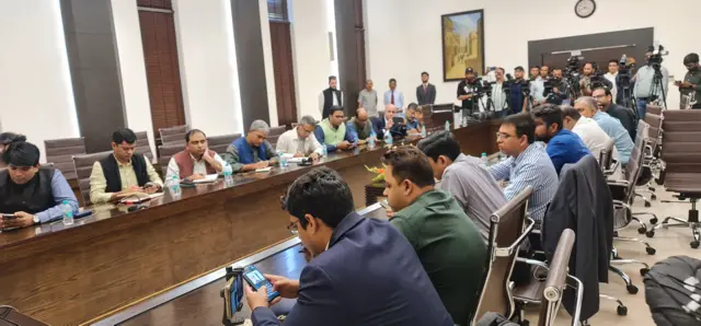 अमीर ख़ान मुत्तक़ी की प्रेस कॉन्फ़्रेंस