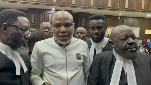 Nnamdi Kanu’s Terrorism Trial: Court Approves Anonymous Witness Testimony Over Security Concerns