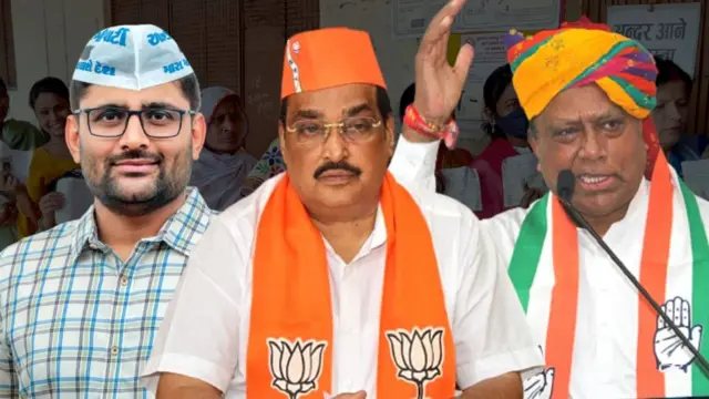 ભાજપ-કૉંગ્રેસ વચ્ચે ચૂંટણીજંગ