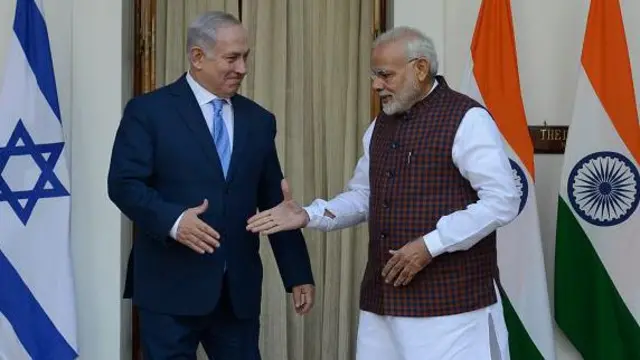 netanyahu, modi