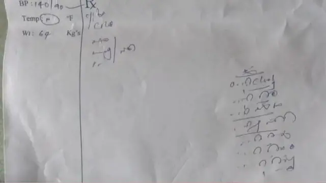 کیمسٹوں کا کہنا ہے کہ کمپیوٹر کے دور میں بھی ان کے پاس کبھی کبھی ناقابل فہم نسخے آتے ہیں