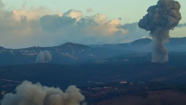 લેબનોન-ઇઝરાયલ સરહદ નજીક બૉમ્બમારો