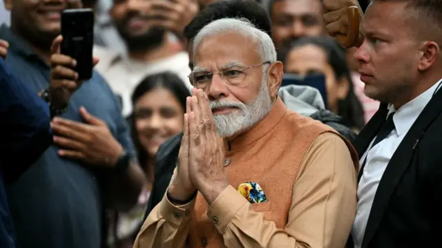 भारत के प्रधानमंत्री नरेंद्र मोदी