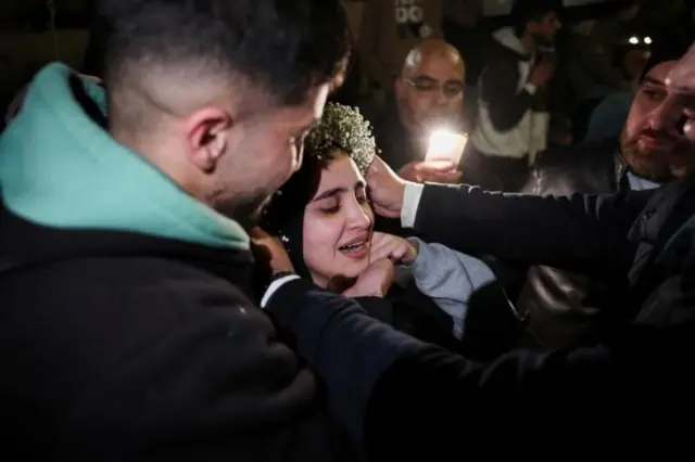 یکی از زندانیان فلسطینی آزاد شده