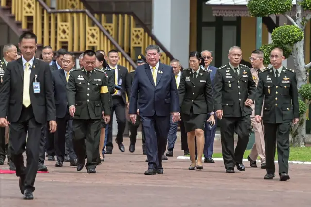 ภูมิธรรม วันเข้ารับตำแหน่ง รมว.กลาโหม 