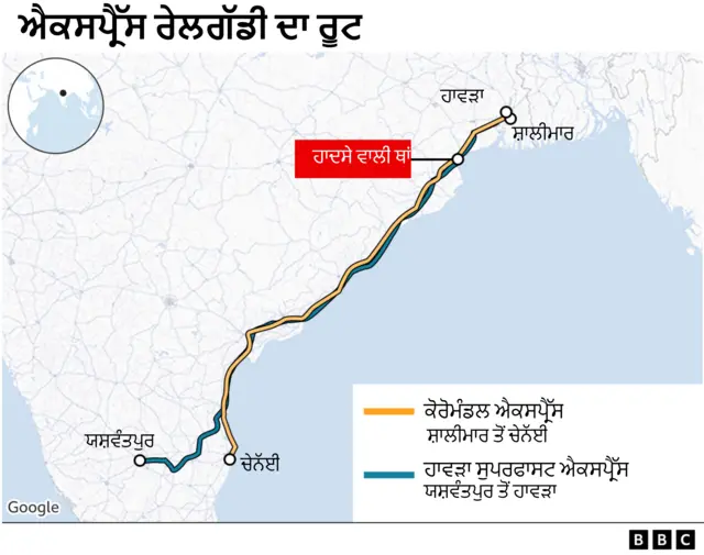 ਓਡੀਸ਼ਾ ਰੇਲ ਹਾਦਸਾ