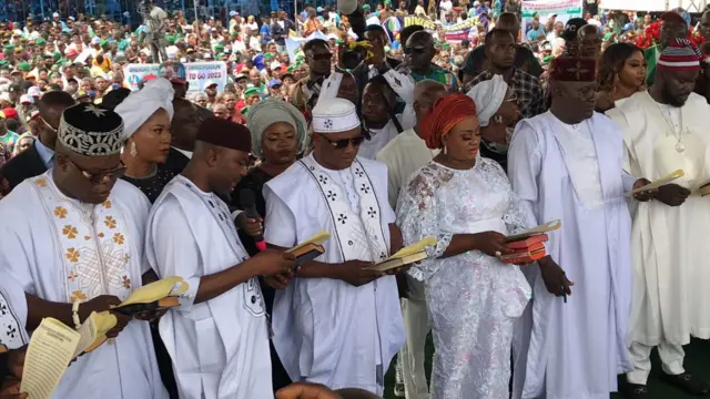 Ndị ahọpụtara ọhụrụ n'okpuruọchịchị Ebonyi steeti