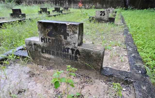 L﻿e mausolée de Michel Diatta à Kantène.