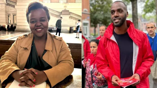 Laure Uwase na Orly Nzisabira bitoza kuja mu nama nshingamateka umwe y'akarere undi y'Ububiligi