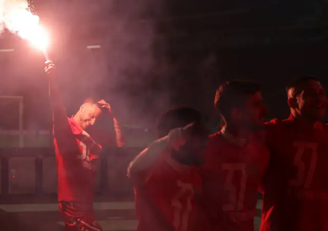 marko arnautović sa bakljom