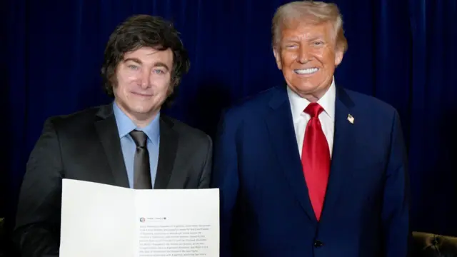 Milei e Trump