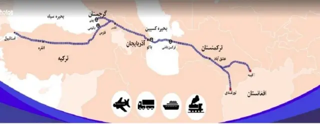 د لاجوردو لارې نقشه