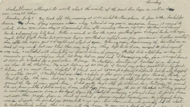 在躲藏期间，他写了一本简短的日记，并将其藏在谷仓里，直到1955年返回法国后才取出。