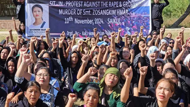 कुकी समुदाय की महिलाएं