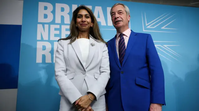 Cуэла Браверман и Найджел Фарадж