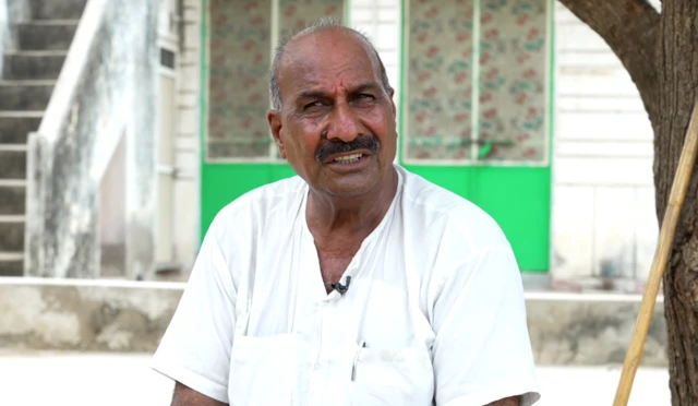 નિવૃત્ત પોલીસ કર્મચારી અને મોટા ગામના રહેવાસી કરસનસિંહ કાળુસિંહ પરમાર