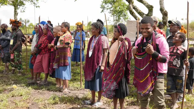 Pemilihan sistem noken di Provinsi Papua Pegunungan. 