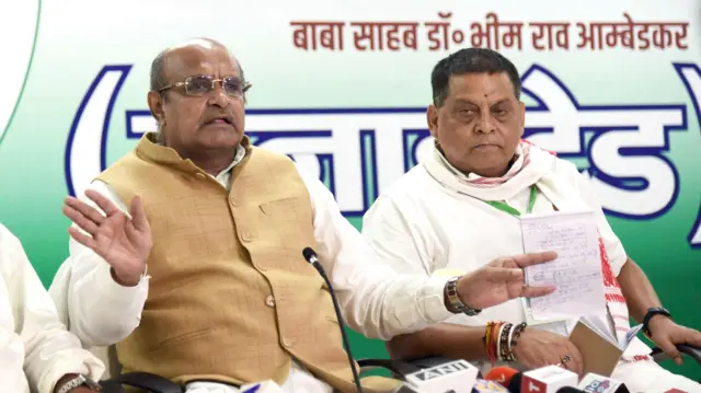 केसी त्यागी और नीरज कुमार