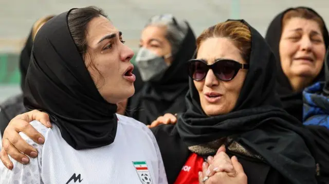 سوگواری مشایعتکنندگان