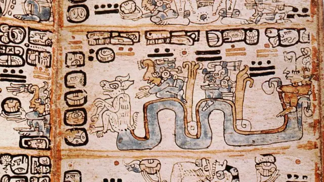 Un códice maya con referencias calendáricas