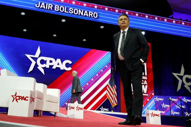 Jair Bolsonaro na CPAC