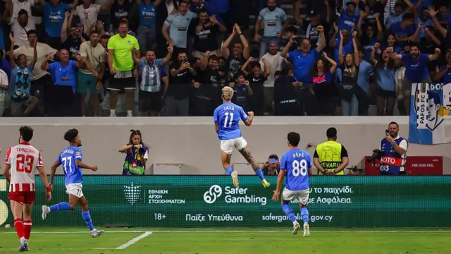 Gol Žaže u finišu revanš utakmice sa Crvenom zvezdom lansirao je Pafos u grupnu fazu Lige šampiona