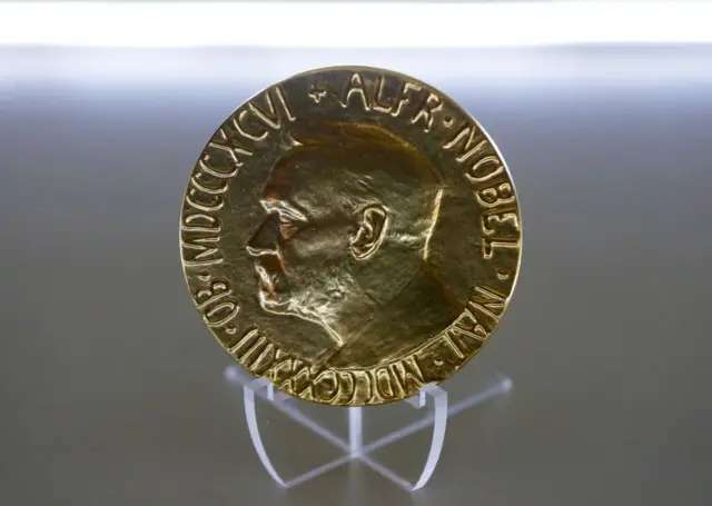 Di Nobel Prize medal 