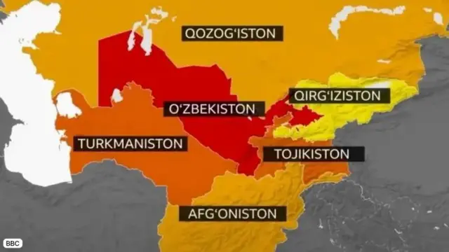 Марказий Осиё харитаси