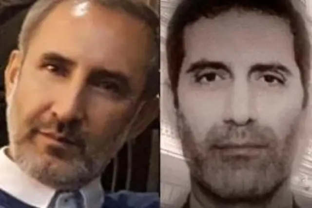 از راست اسدالله اسدی دیپلمات محکوم شده به زندان در بلژیک و حمید نوری از عوامل قضایی دهه ۶۰ که در انتظار اعلام حکم دادگاه در سوئد است