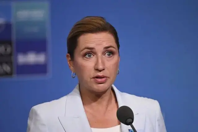 Ra'iisul wasaaraha Denmark Mette Frederiksen