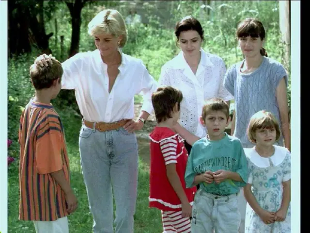 Princeza Dajana u Tuzli 1997.