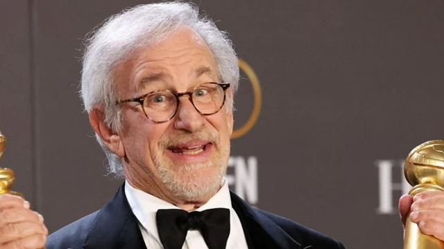 Steven Spieldberg à la nuit des Golden Globes.