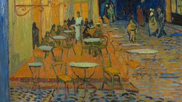 Вінсент ван Гог. "Нічна тераса кафе" (Café Terrace at Night). Вересень 1888 року.