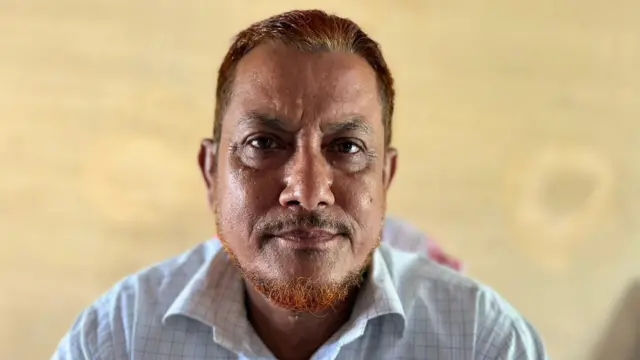 रंगिया स्कूल के प्रिंसिपल शमशुल हक़ सैकिया