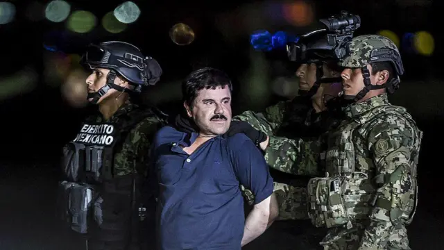 El Chapo ditangkap oleh tentara Meksiko pada tahun 2016