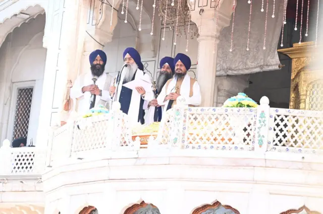 Akal Takht Jathedar and Jathedars at Akal Takht
