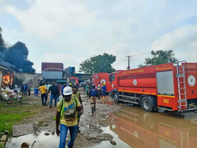 Ilupeju fire incident