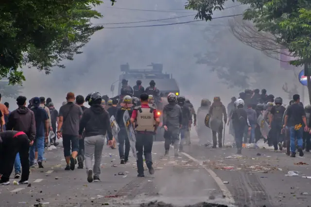 Aksi di DPRD Temanggung